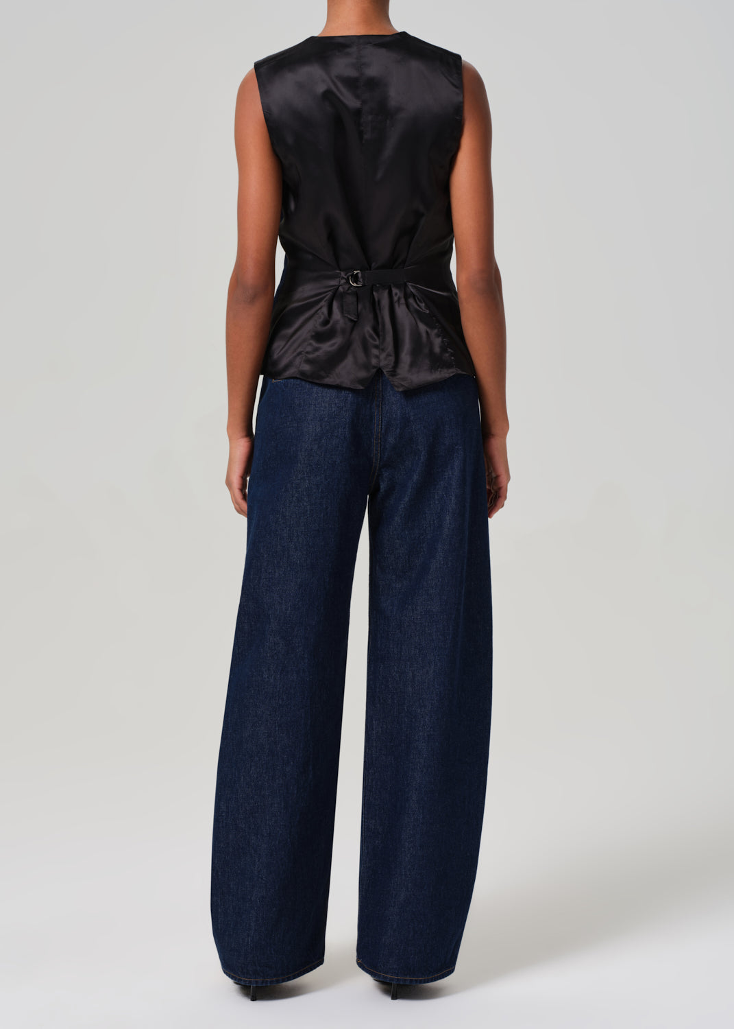 Ayla Polish Denim Trouser in Amherst