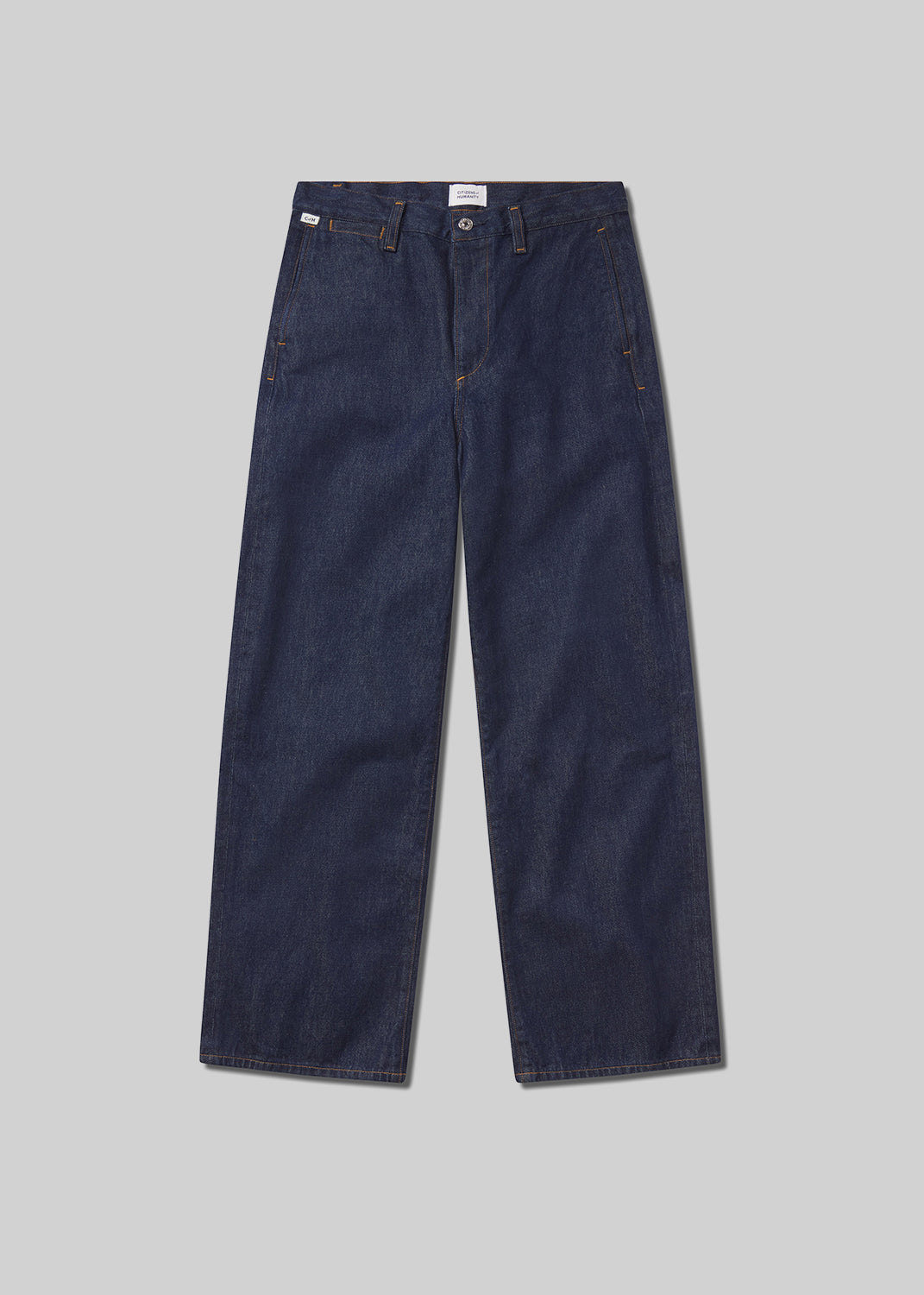 Ayla Polish Denim Trouser in Amherst