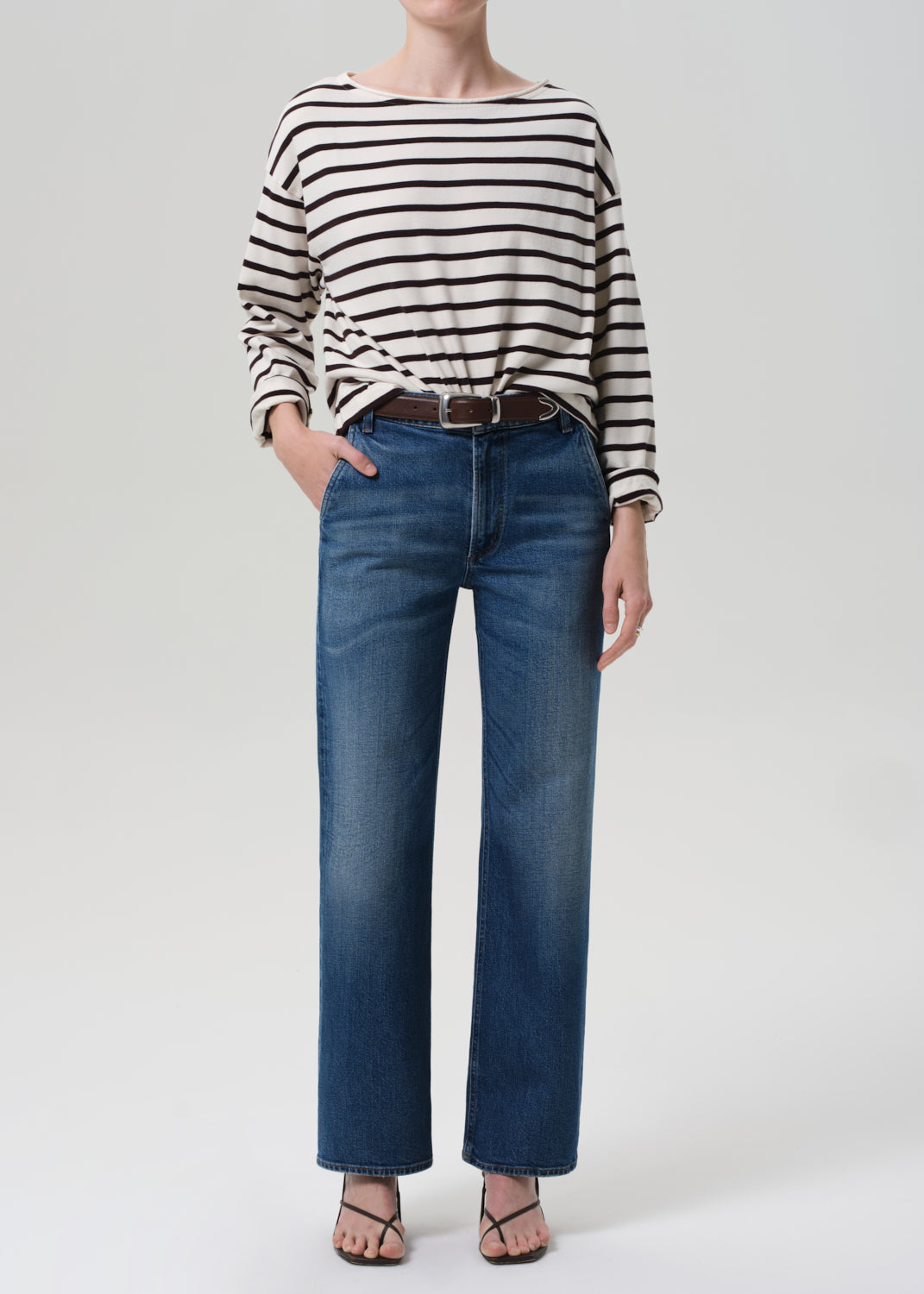 Annina Pocket Trouser 30" in Cici