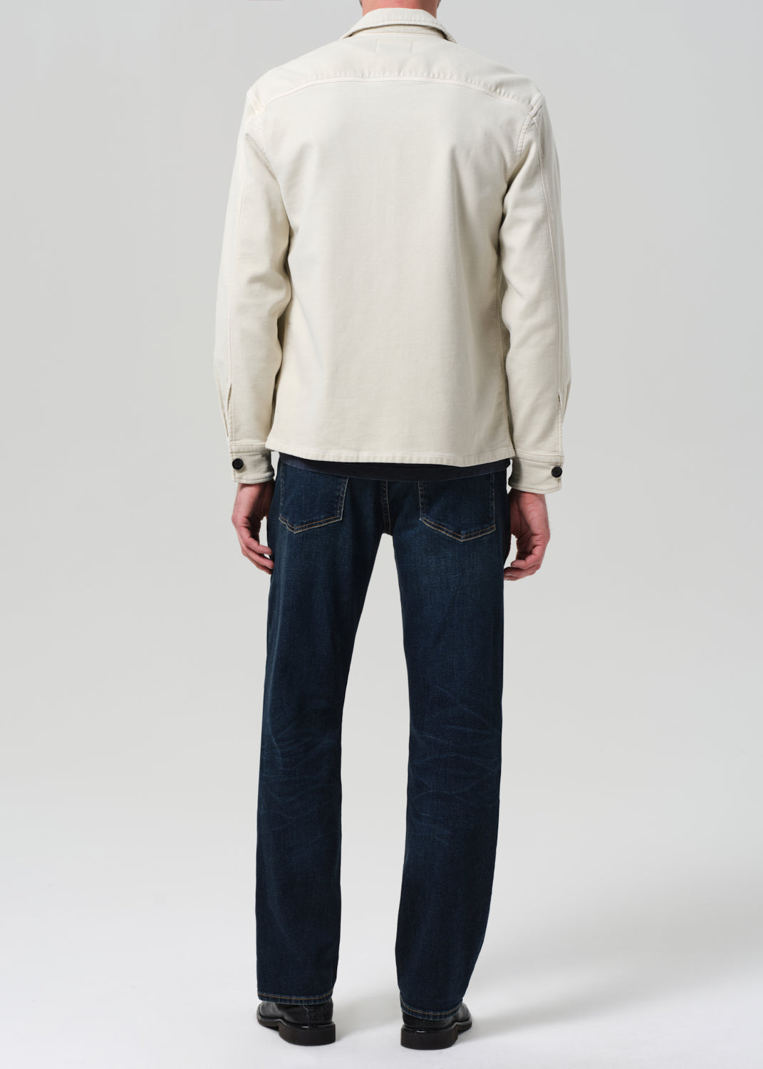 Elijah Straight Cashmere Denim in Prospect
