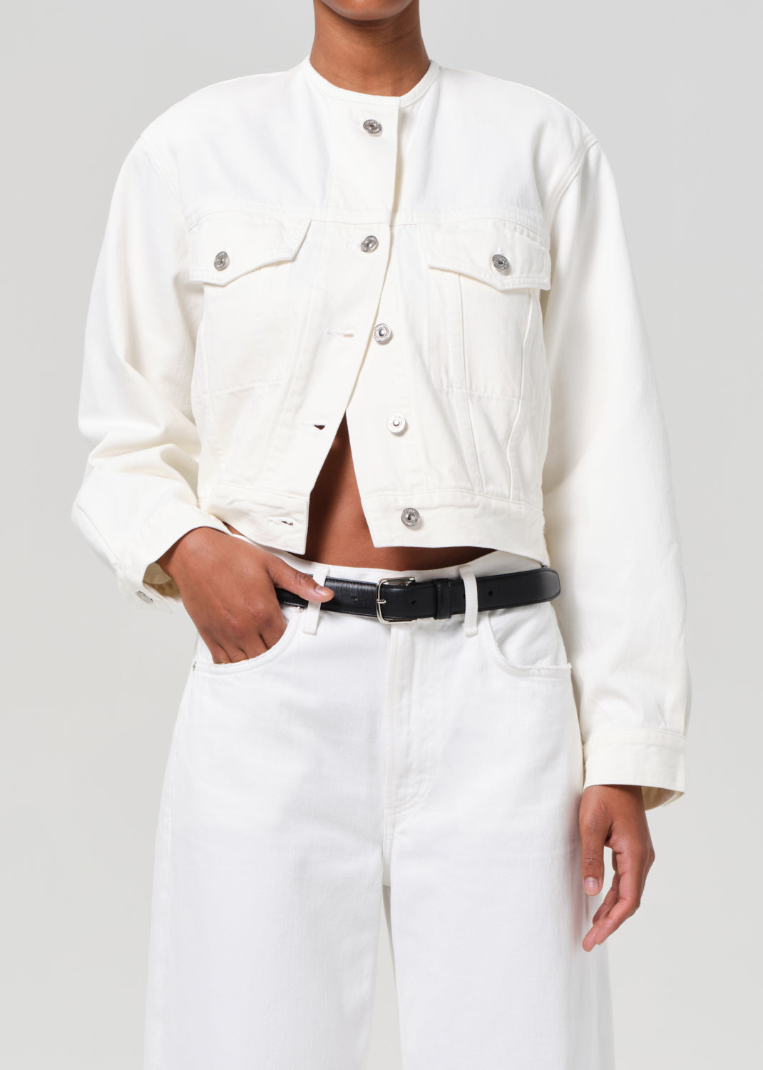 Renata Rework Jacket in Pashmina