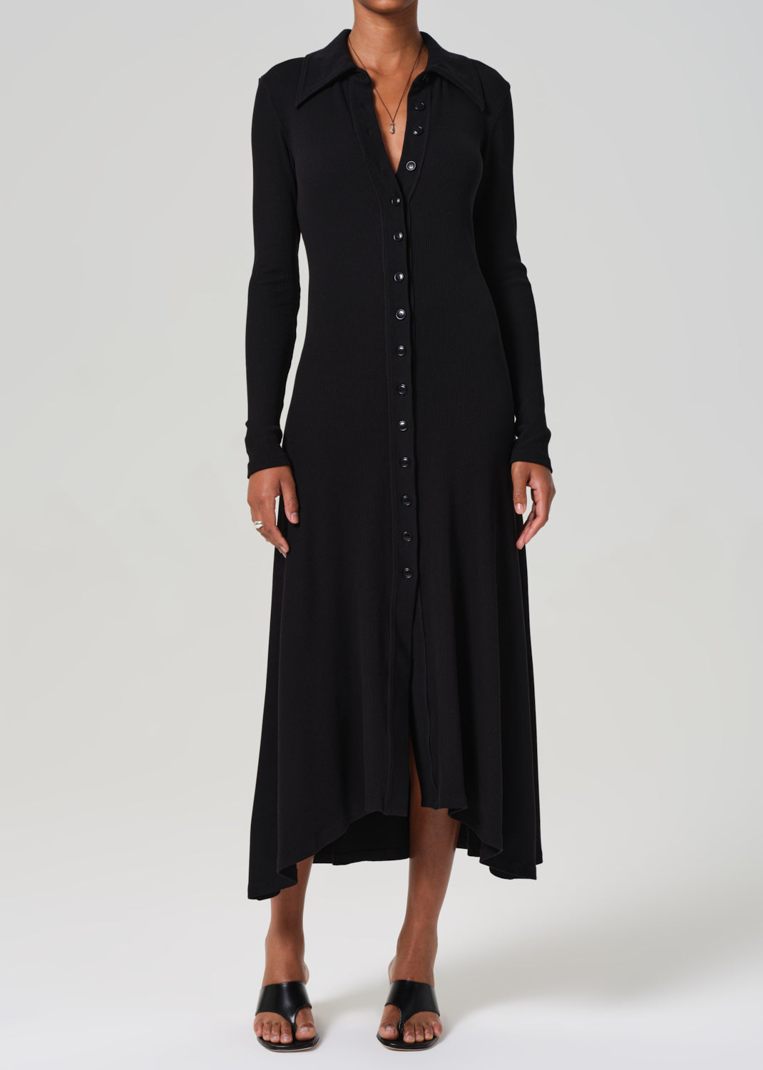 Gila Polo Dress in Black