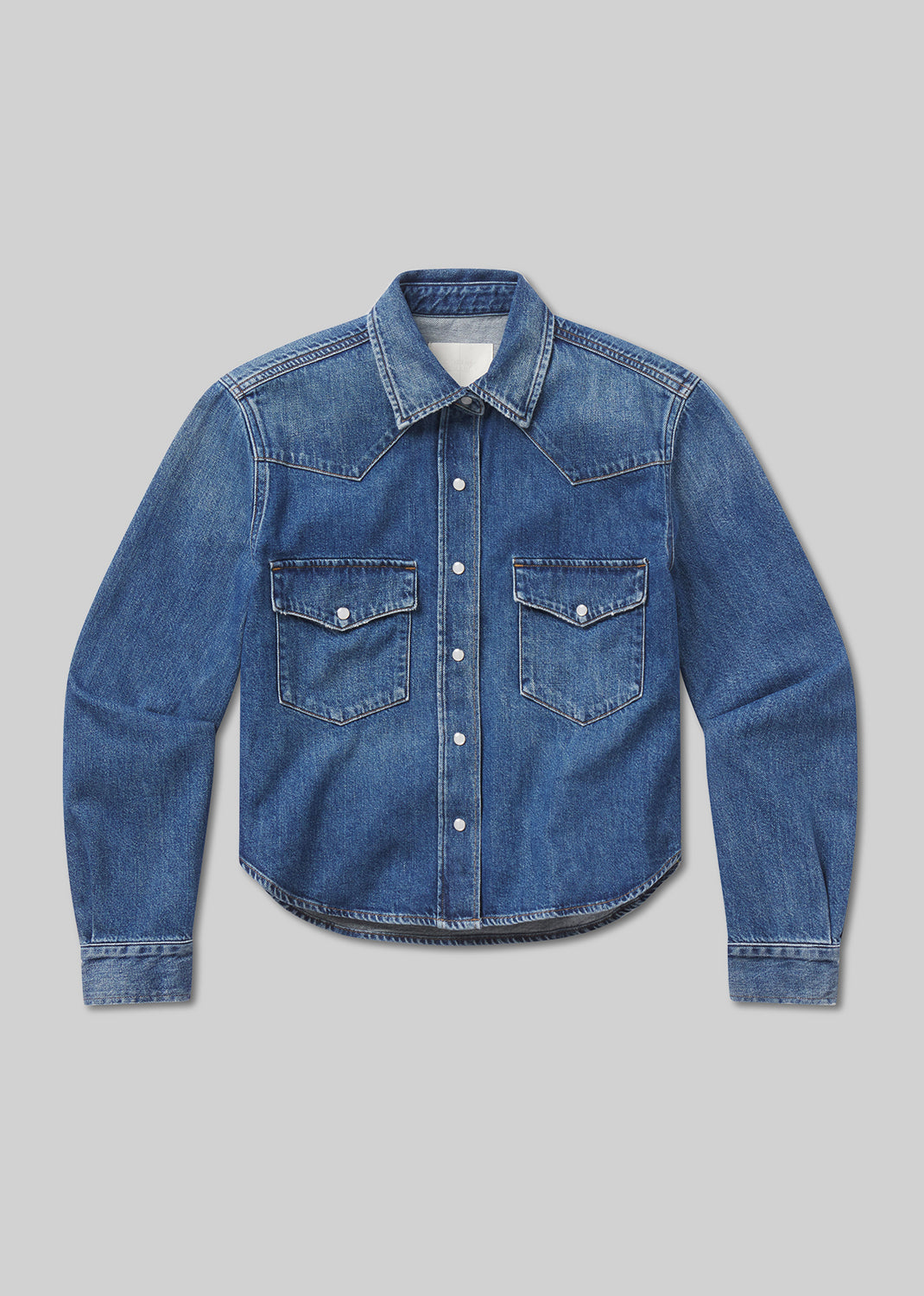 Cropped Western Shirt in Chaya