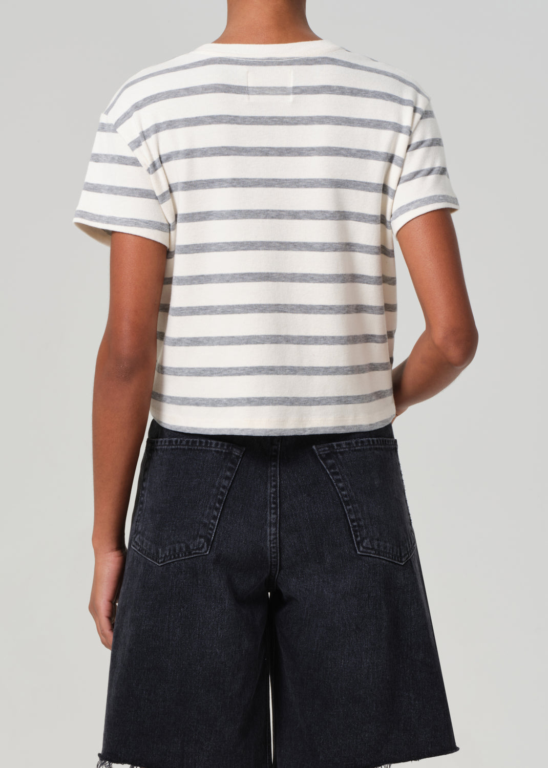 Kyle Tee in Campanula Stripe