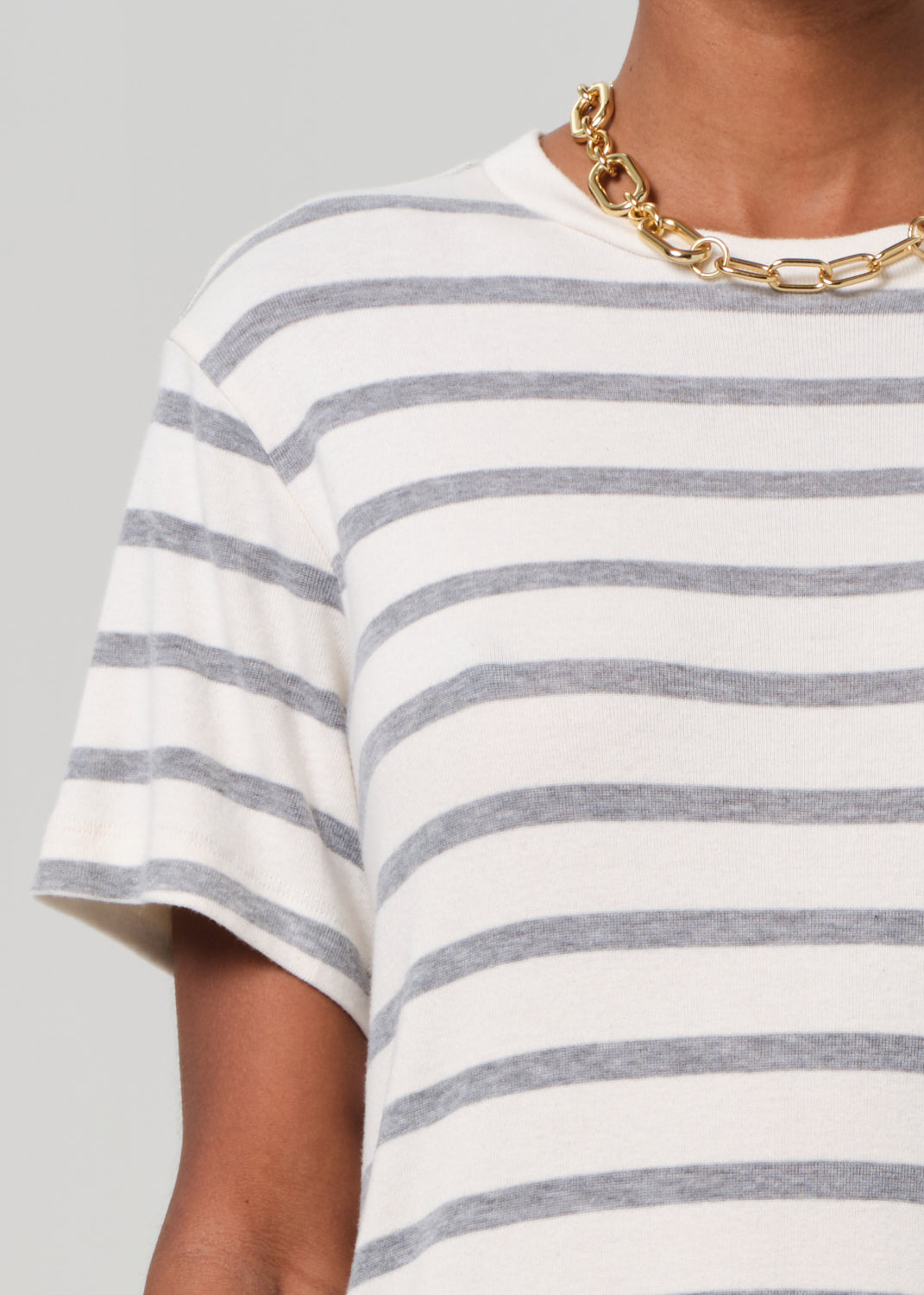 Kyle Tee in Campanula Stripe
