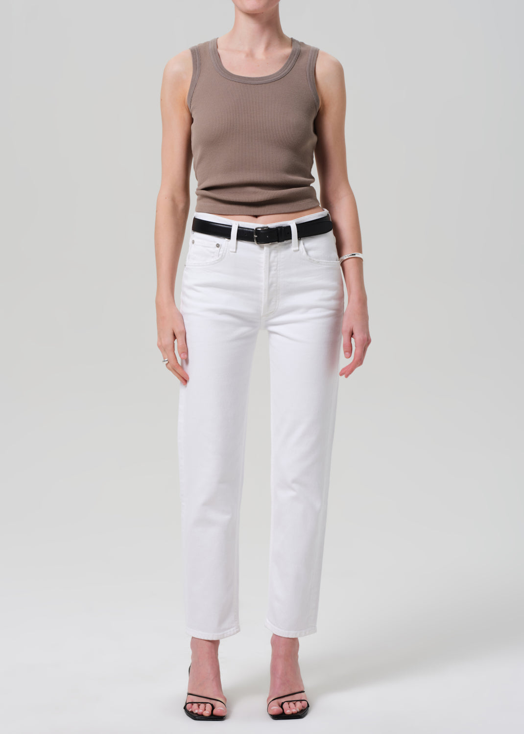 Delfina High Rise Straight in Pastoral