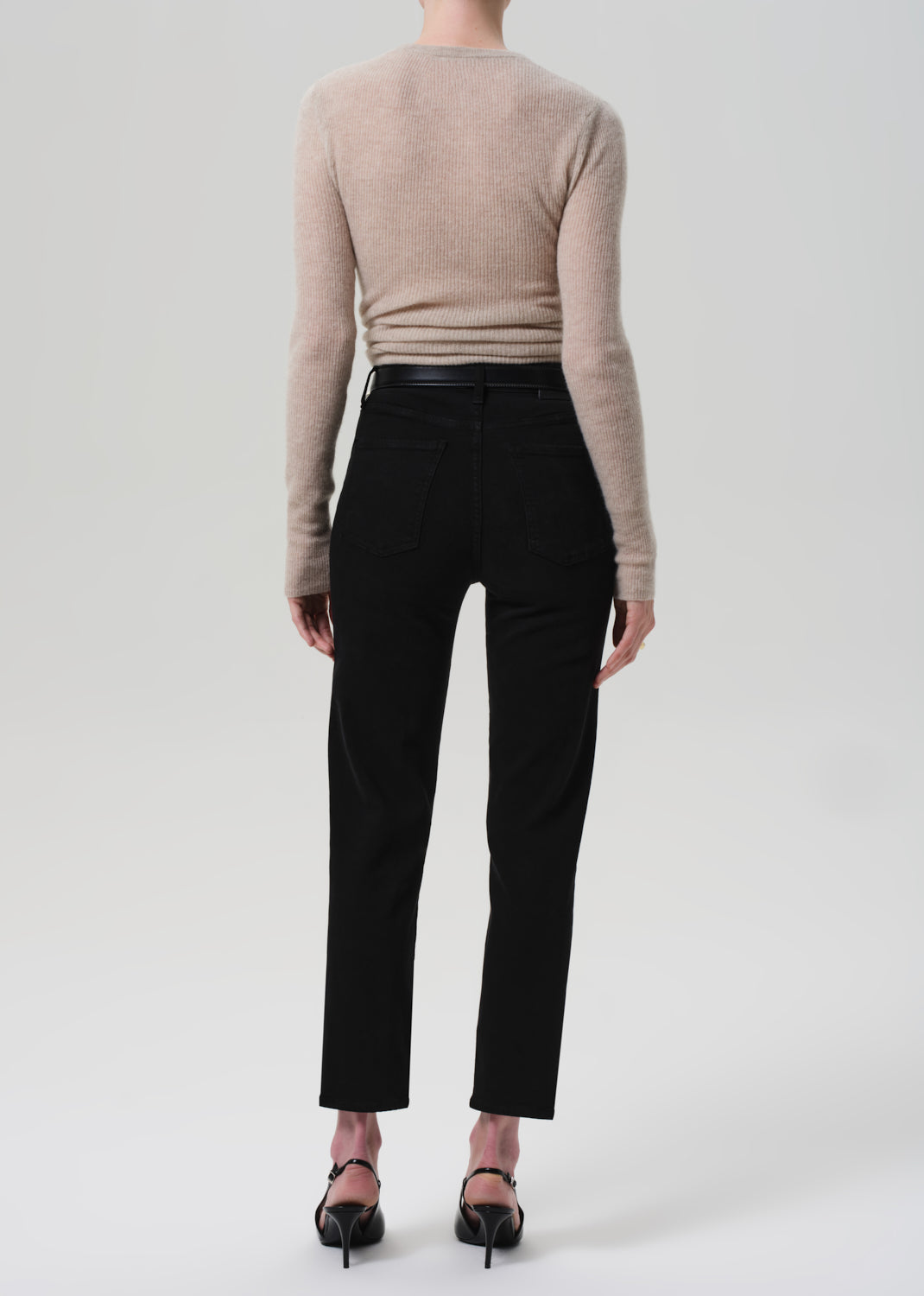 Caia Straight in Plush Black
