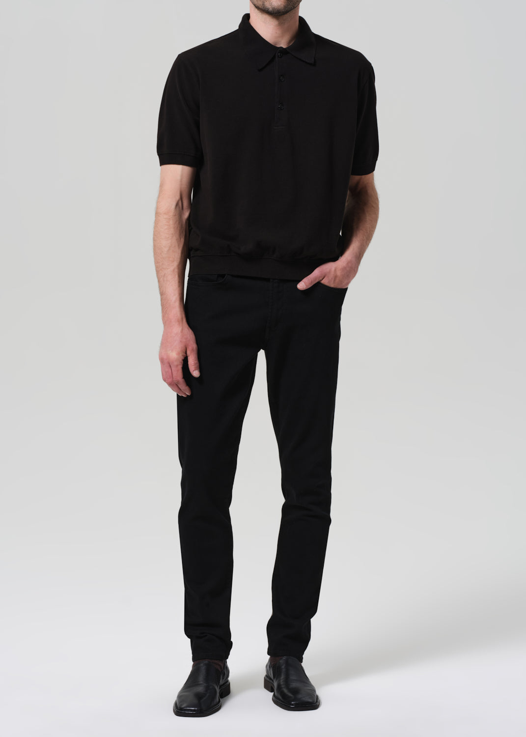 London Tapered Slim Perform in Raven