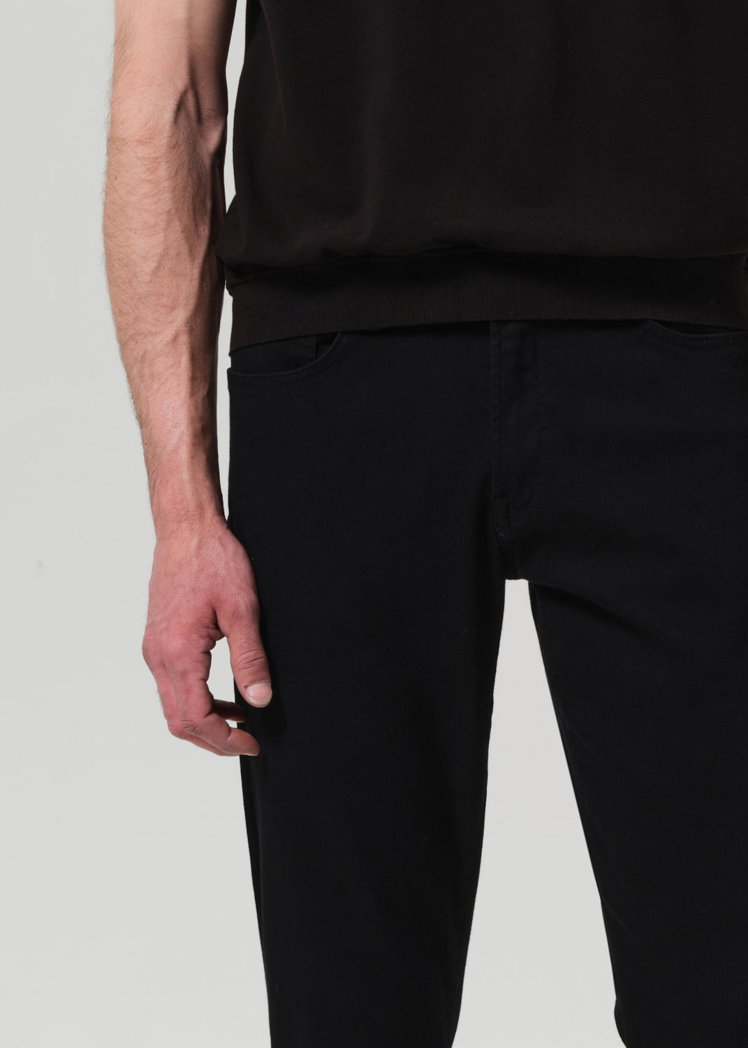 London Tapered Slim Perform in Raven