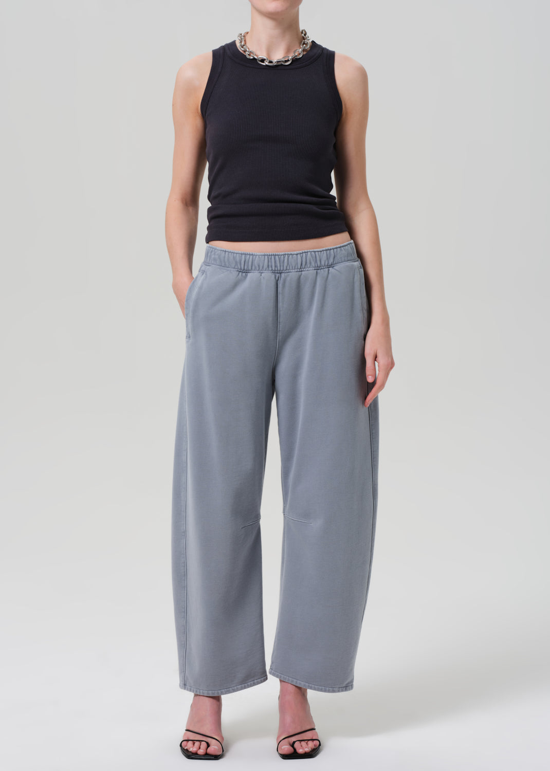 Miro Sweatpant in Hematite