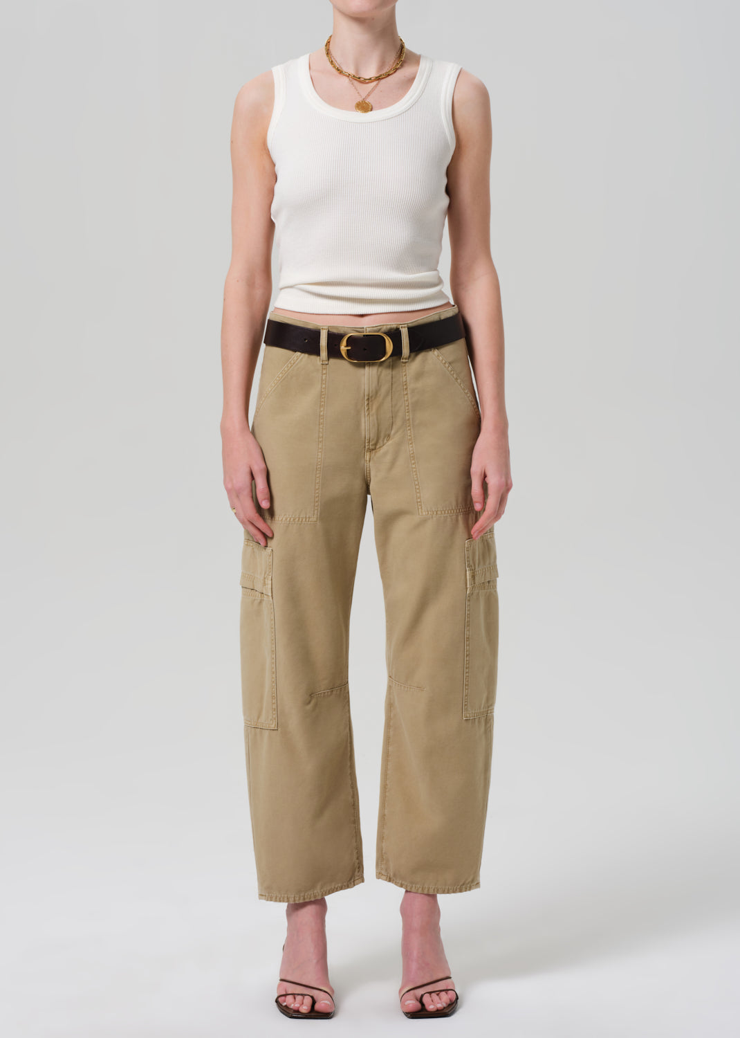 Marcelle Low Slung Easy Cargo in Gobi