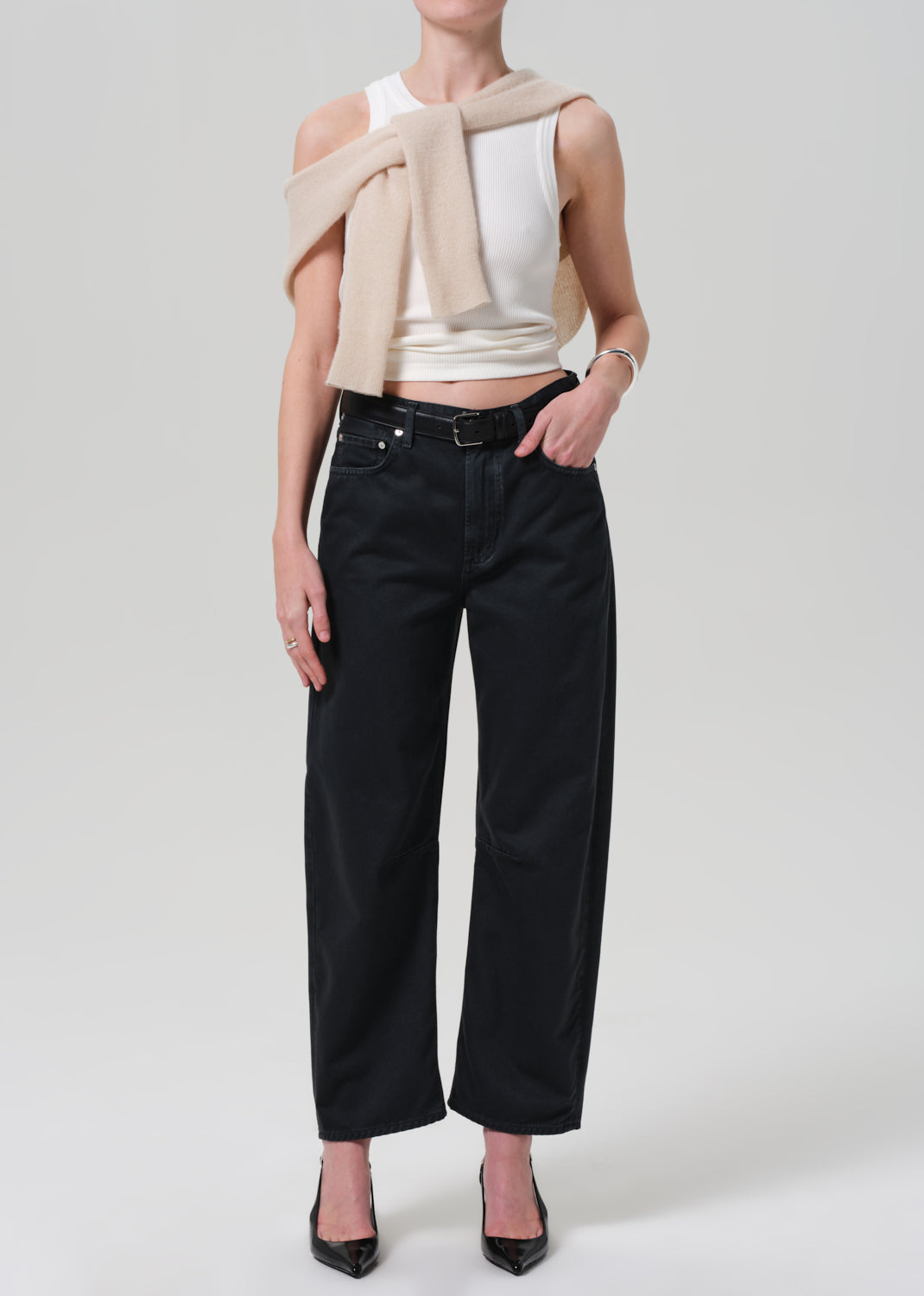 Miro Relaxed Jean in Washed Black