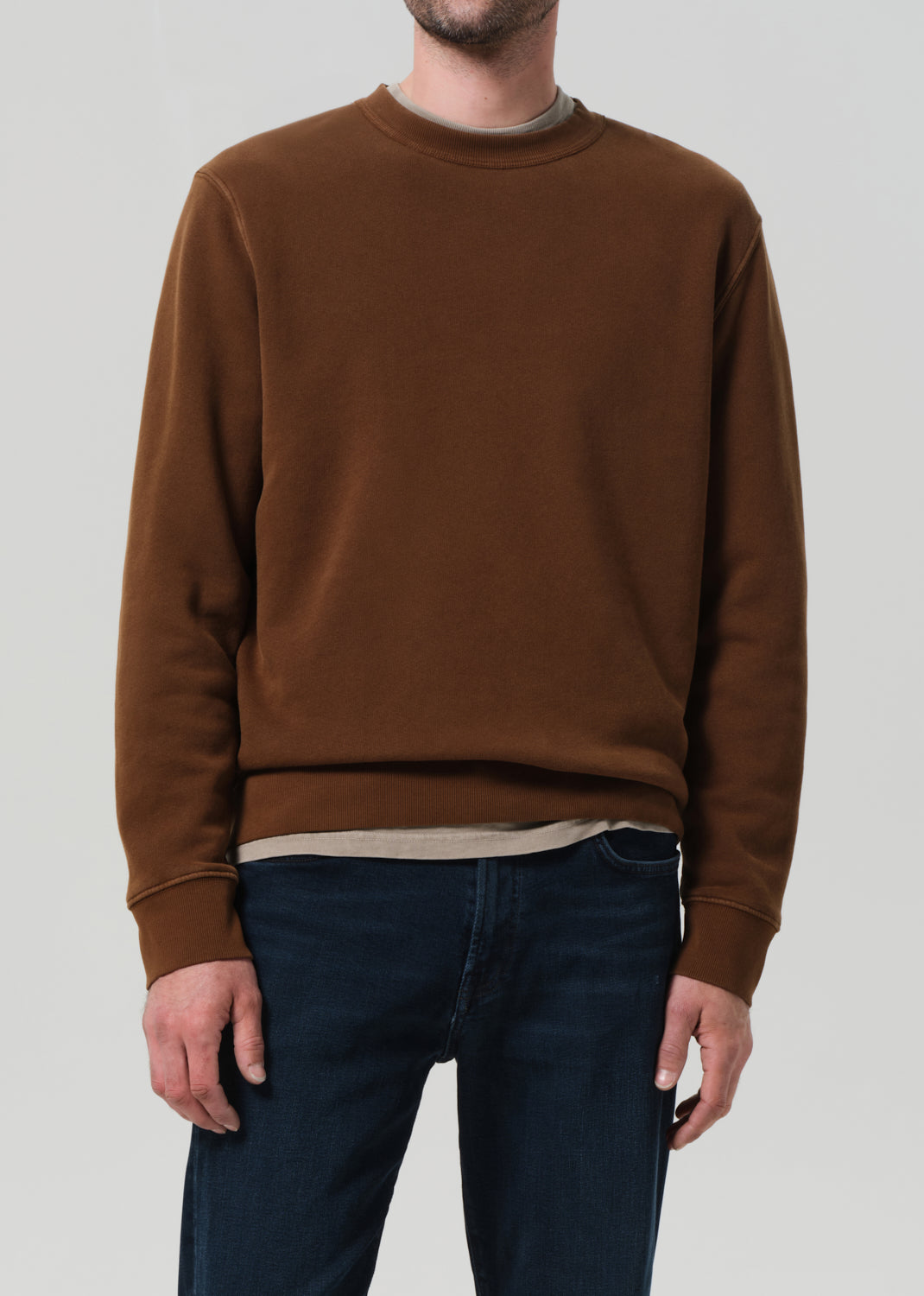 Vintage Crewneck Sweatshirt in Copper