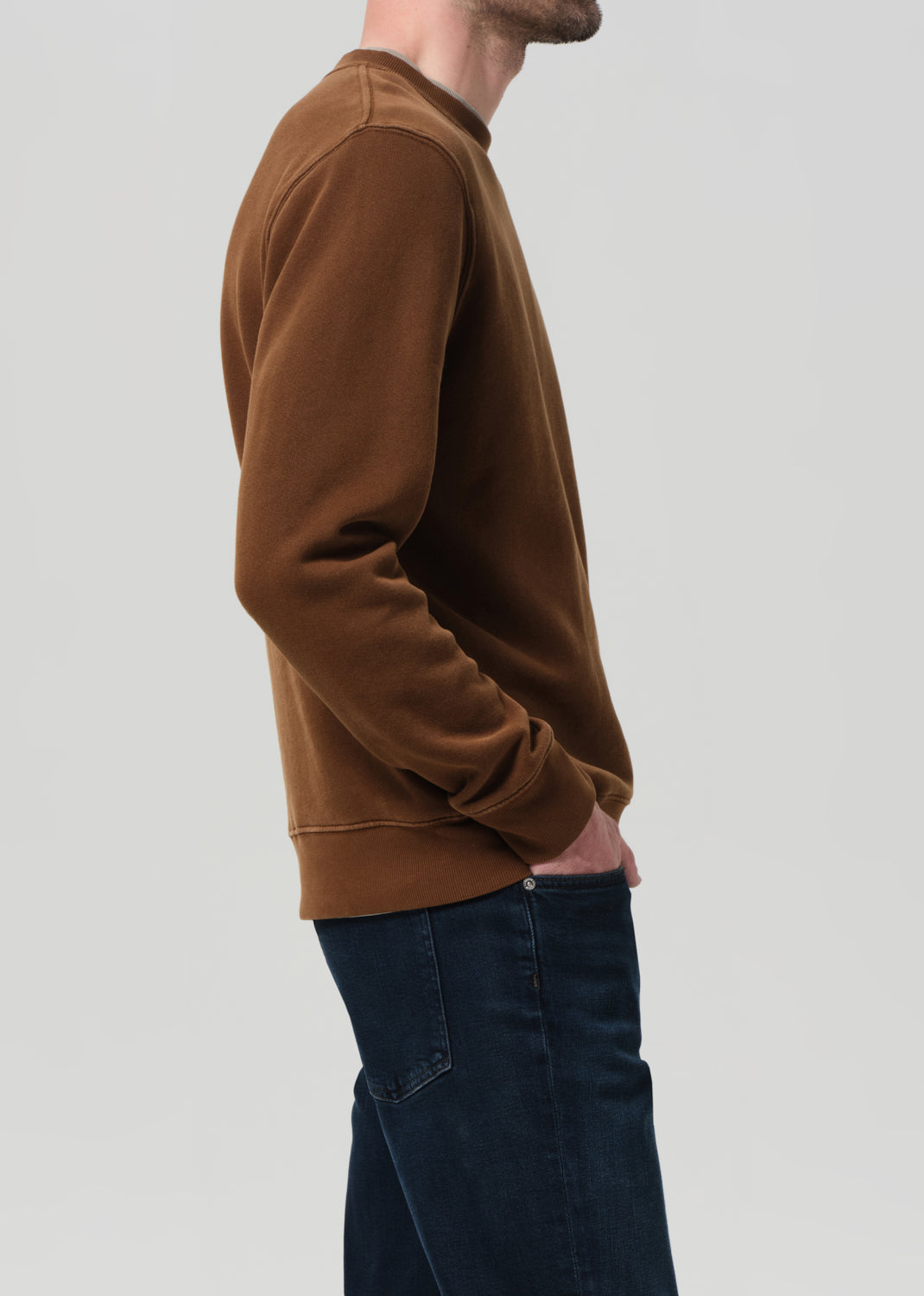 Vintage Crewneck Sweatshirt in Copper