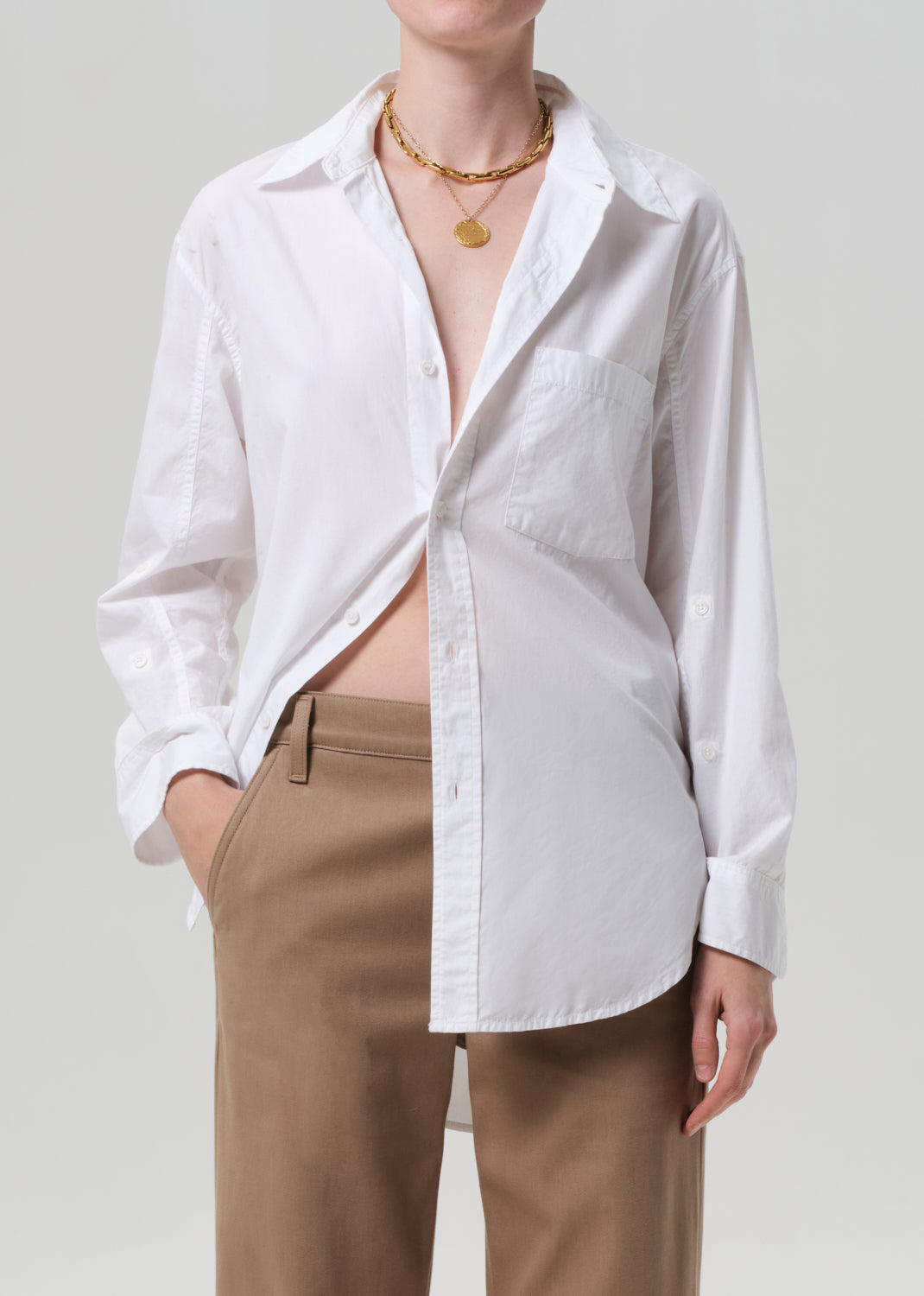 Kayla Shirt in Optic White