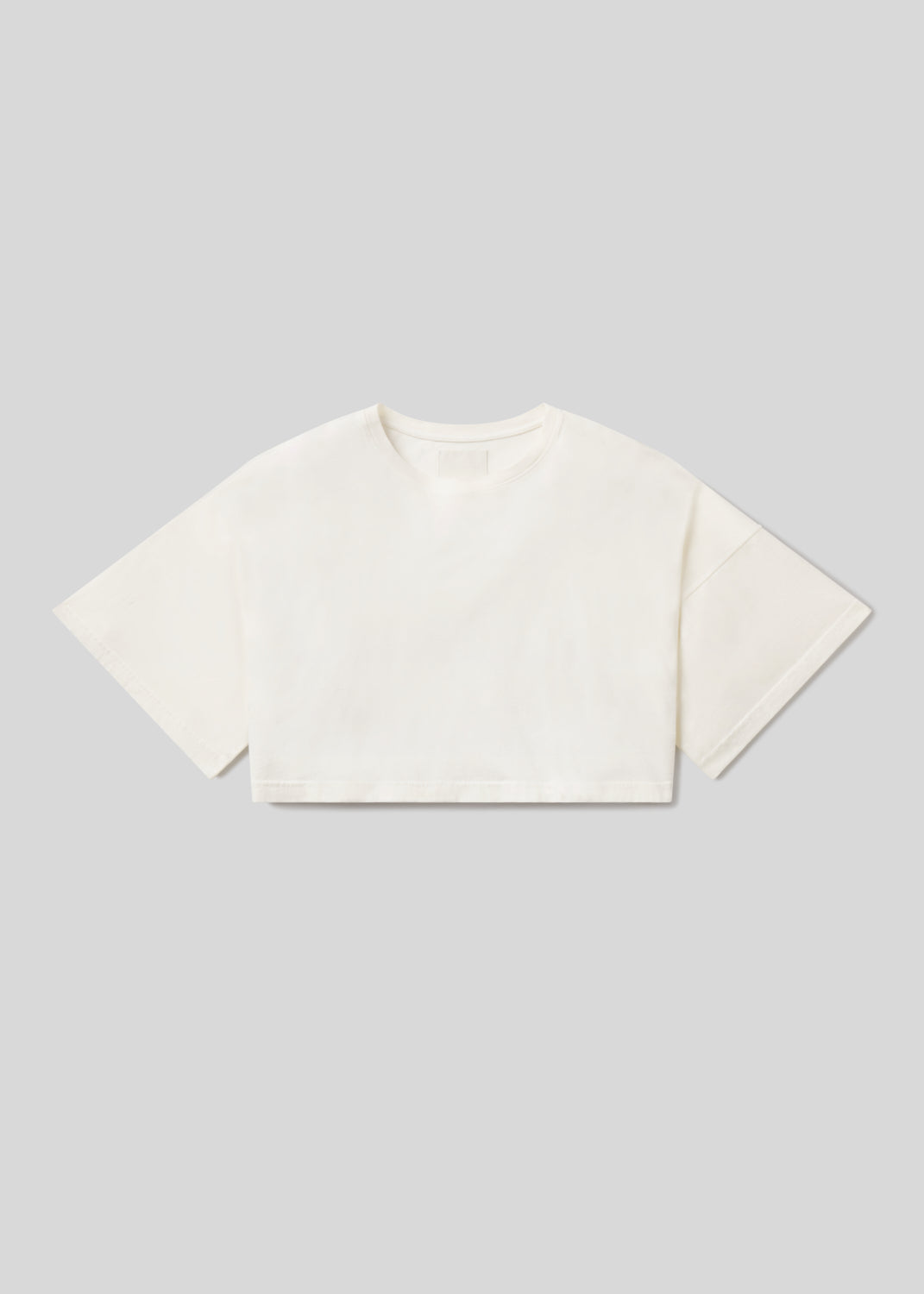 Crop Cape Tee in Pashmina