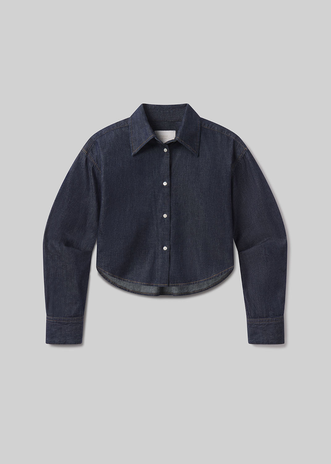 Ana Cropped Shirt in Piave